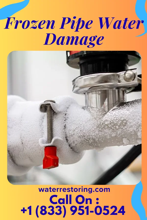 Frozen Pipe Water Damage in Montello, WI